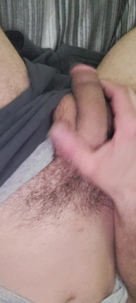 Playing with My Normal Size Dick