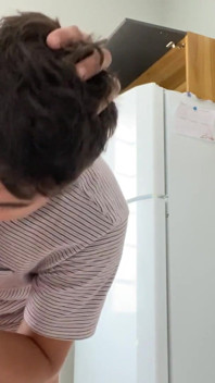 EATING THE LITTLE BITCH ON THE STAIRS
