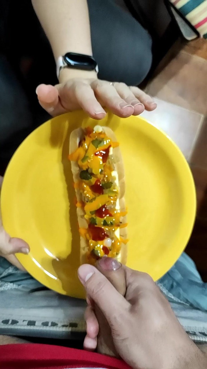 TheArtOfCum: Quickie! Мінет і сперма на її франкфурті! (і чорні джинси)