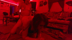 Mistress Cyanide Dark Satanic Shemale Hardcore Strapon Anal Fucking of Sinister Stepsister Mistress Cy's House of Whorrors