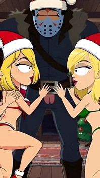 Festa De Sexo Com Vagabundas No Camp Crystal Lake Dos Desenhos Animados