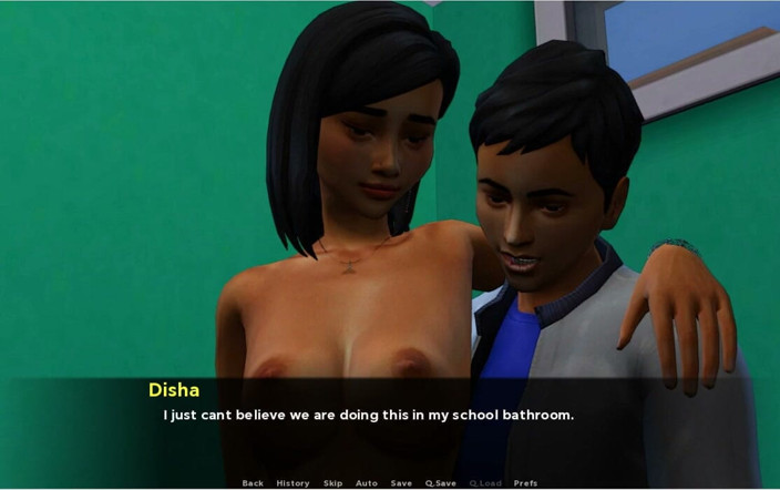 XXX Games Bunk: Insimology - Gameplay - Roleplay - Stepbrother Tooks Virginity of Stepsister at Bathroom