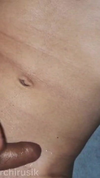 The Femboy Bitch Pestered the Stepfather at Night in Bed and Got Fucked Without a Condom Until He Came.
