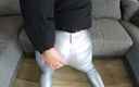 MILFy Calla: Milfycalla Very Shiny Leggins and a Lot of Cum on...