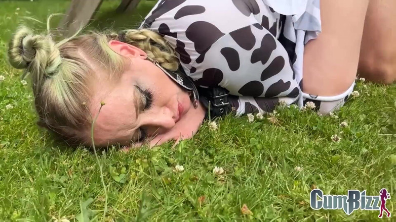 Cumbizz: Gangbang di mucca sborrata dentro
