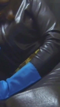 Hard on Her Gloves