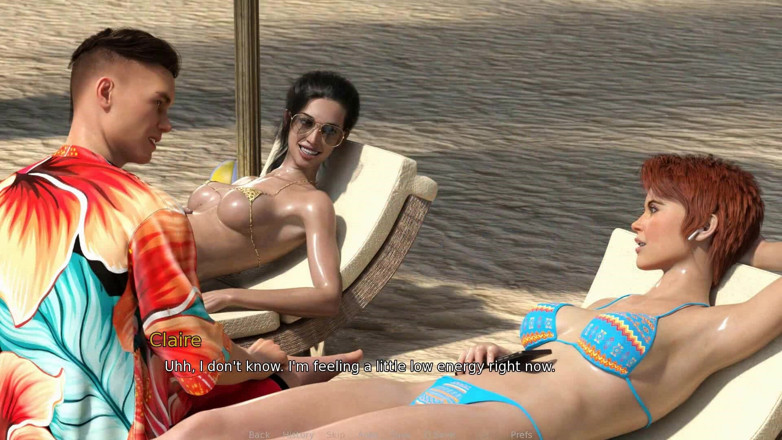 Dirty GamesXxX: Blocul de Est: iubitul își înșală iubita cu două bunăciuni pe plajă -...