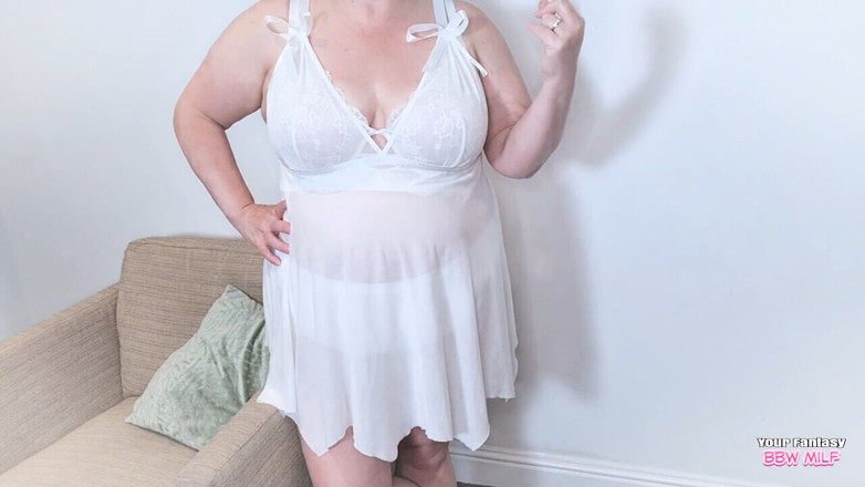BBW_Wife: Если вам нужно подрочить (просвечивающаяся зрелая мачеха с большими сиськами Bbw_wife милфа в домашнем любительском видео)