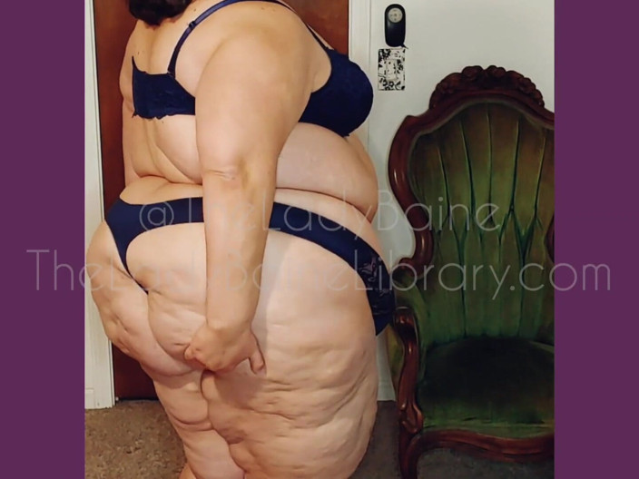 TheLadyBaine: SSBBW猛烈なランジェリーホール&amp;試着
