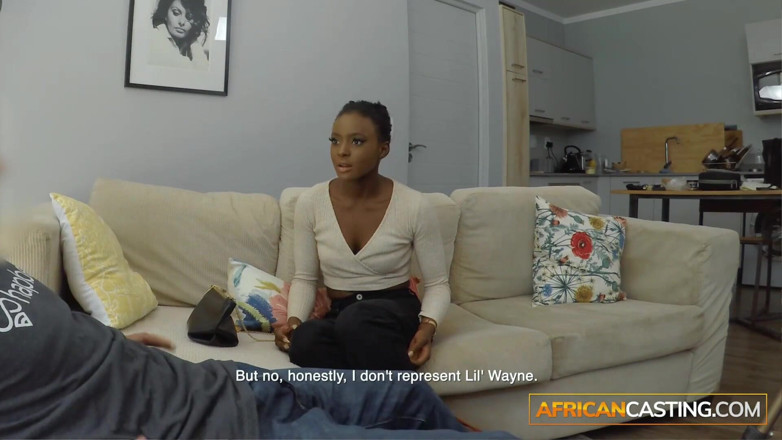 African Casting: น้องผิวดำน่ารักยอมให้ใช้ปากและตูดแน่นๆ
