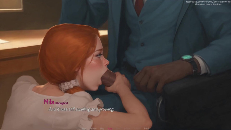 Porn game 4 u: 큰 흑인 자지에 따먹히는 겸둥이 하녀 Mila - Mila Ai - Addont - 포르노 게임 4u