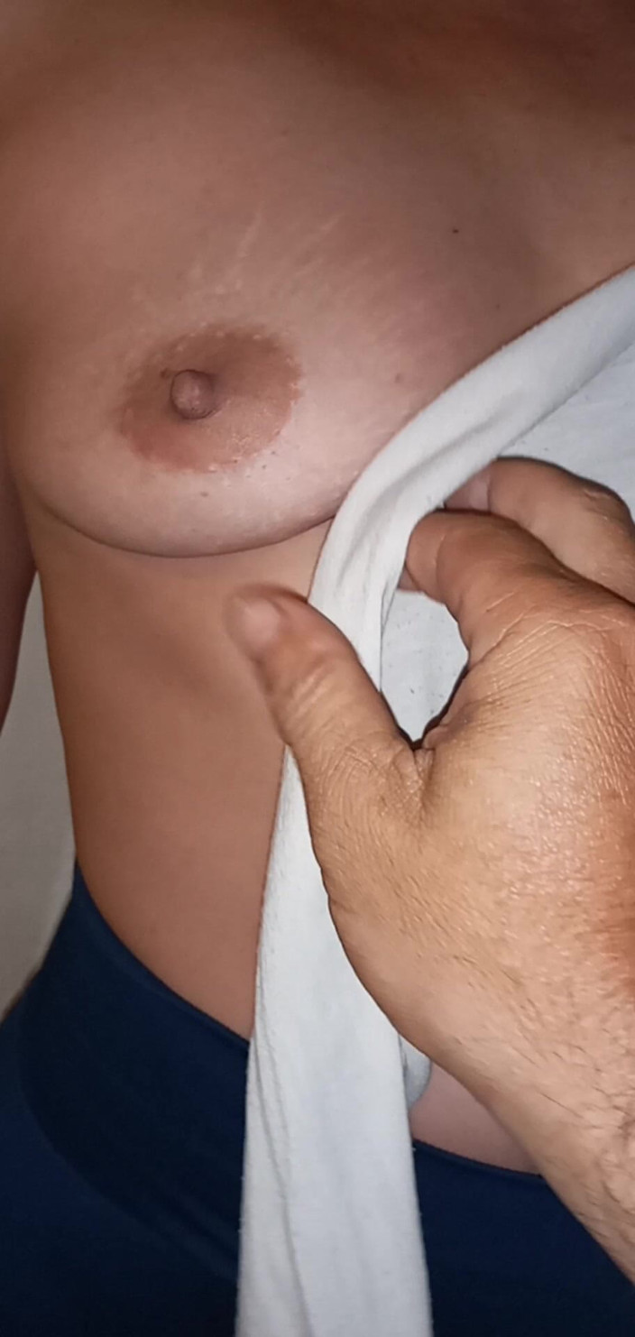 Nalgona Hot Wife: Leggins Anal