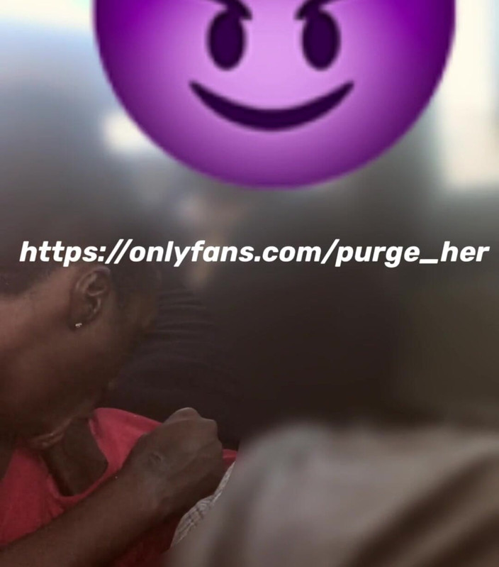 Purge_her: 오랜만에 나를 빨아주는 큰 입술 훈련