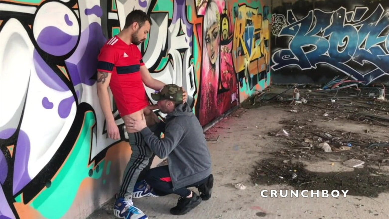 Sex humiliation with french lads: Sex humiliation with young straight dude used outdoor by Koldo...