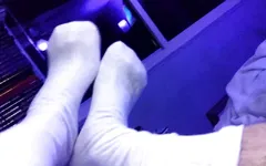 Foot and Hole Exposure Fun-cumming Hard for You Jo by Hairyartist