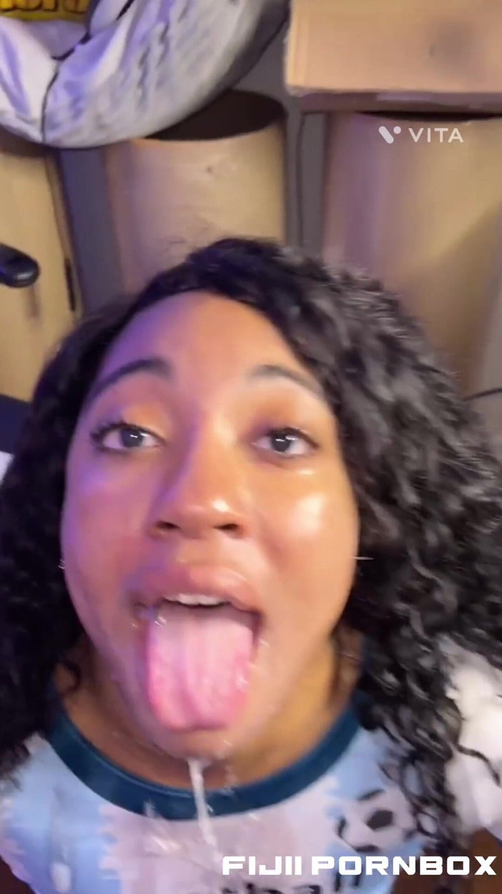 Fijii pornbox: Mungitura grande cazzo nero calcio cheerleader ebano teen culo grosso