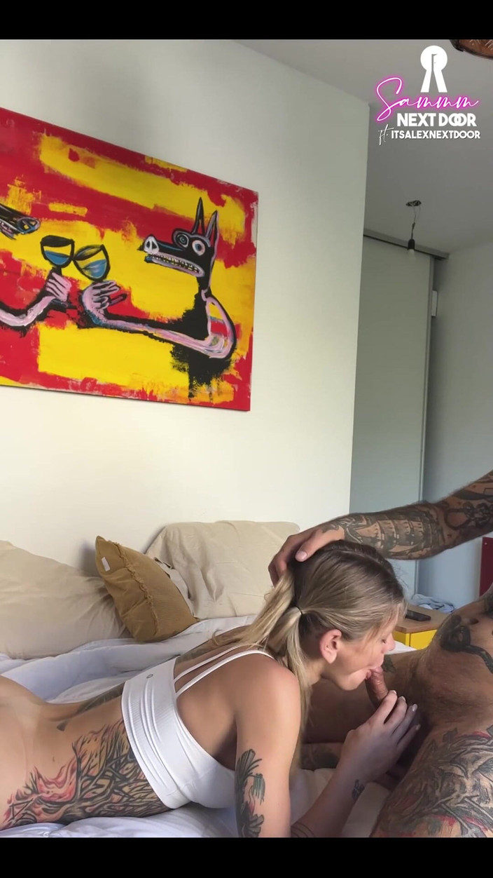 Sammm Next Door: Foda-se Sesh antes do dia da perna na academia