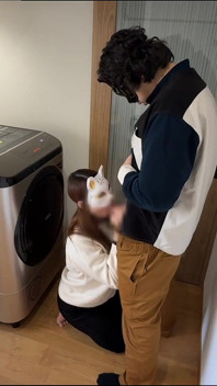 Çamaşır yıkarken seks yapan evli kadın