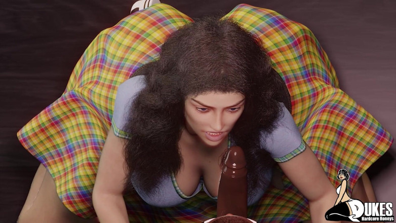 Dukes Hardcore Honeys: Freaky grote zwarte lul-producers hebben sexy latina-artiesten