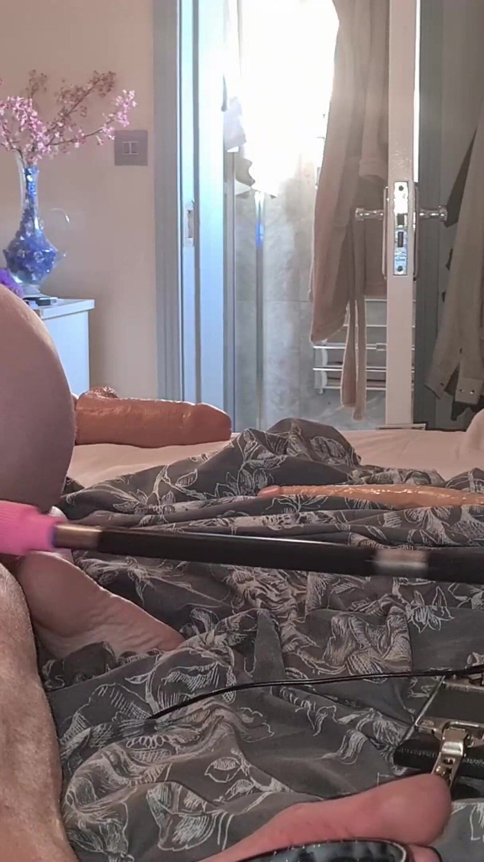 Anal Fetish Couple: Dildo w jej dupku i języku w mojej dziurze