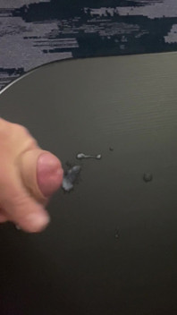 Chase Magwood Strokes His Uncut Cock Until He Shoots a Massive Cum Load
