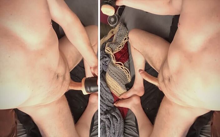 ScottyNaughty69: 私が横になって私の肉感をファックし、2回射精した後、中出ししながらハメ撮り!