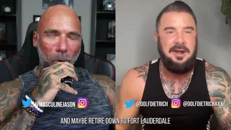 Raw and Uncensored with Masculine Jason: Porn Star Confessions - Dolf Dietrich (episode 47)