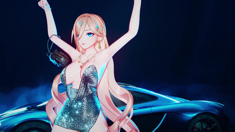 MikuMotion: Abracadabra Nipple Hřebci; C-kroužek; Fetišová uniforma