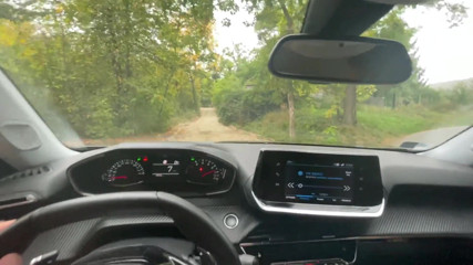 Mary Rock: Open the ass for a stranger in the car