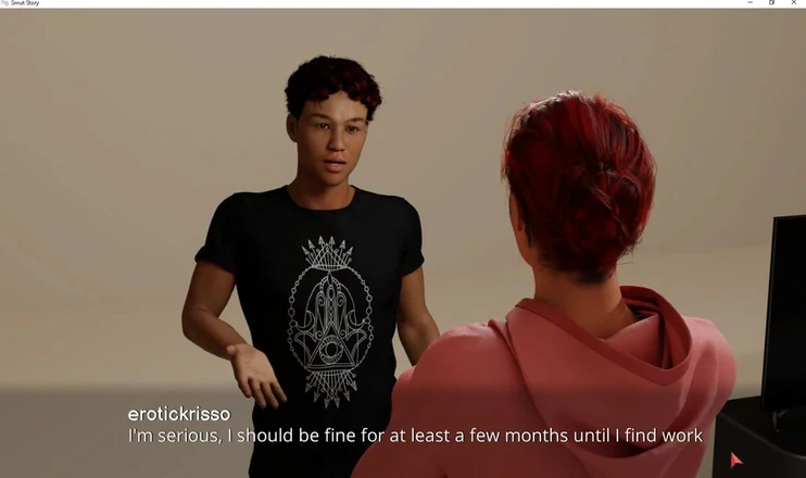 EroticKrisso: Пристрастие к рыжей Ashley, сексуальная соседка по комнате.