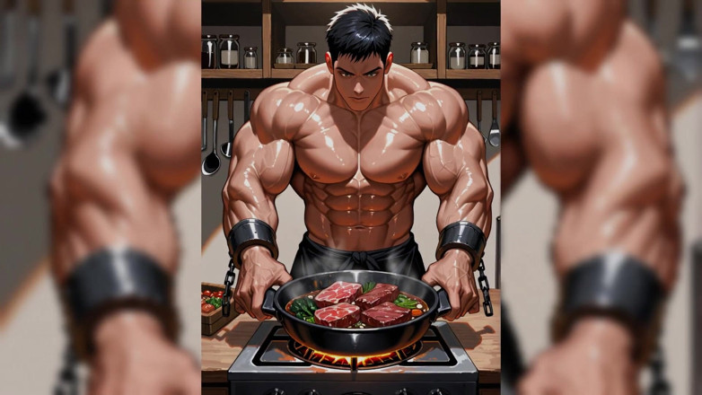 Erotic Man: Ai Muscle Hunks クッキング