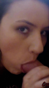 Sexy Teen Suck Mature Cock and Play with Cock Head