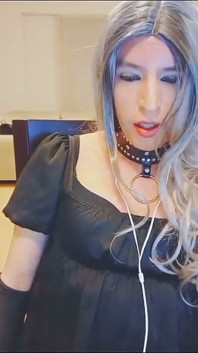Naughty Sissy Crossdresser Webcam Show: Sexy Outfits & Dirty Male Fantasies