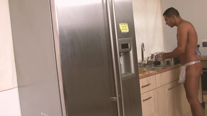 Bananas with Melons: Adegan 1_two tante seksi rambut pirang dengan lingerie seksi lagi asik...