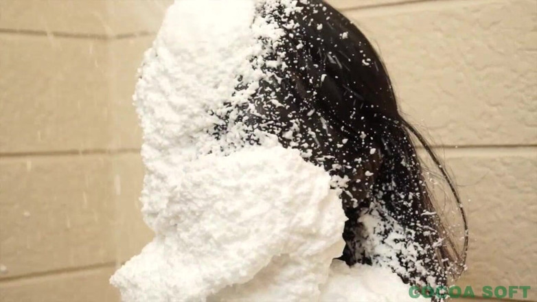 Cocoa Soft: Schwarze farbe auf meiner asiatischen haut und masturbation