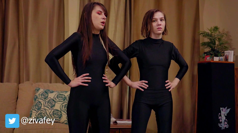 Ziva Fey: Ziva Fey und Mewchii Fey - geheimagent skype show brauch