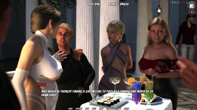 Porny Games: Lisa Total Investigation! by Dragofinder Studio - Dripping Cum on the...