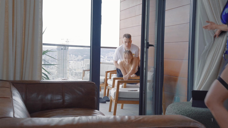 Polly Yangs: Getting Punishment for Sex at the Balcony! Is It Bad???