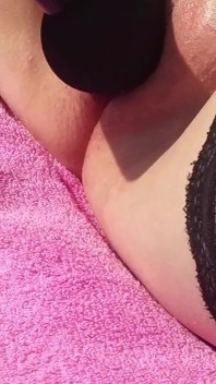 Close up Slow- Mo Puffy Cunt Vibes