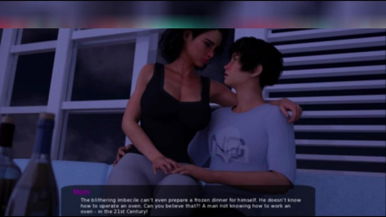 3DXXXTEEN2 Cartoon: O escapadă specială cu mama vitregă. Porno 3D, sex cu desene...