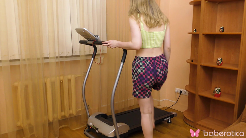 Baberotica: Pussy Juicy Reaches Into Her Panties and Starts to Rub...