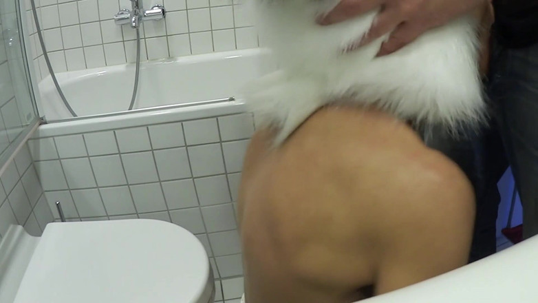 Slutwife Club: Fuckpet Vilja prend son chapeau de panda et taille une...