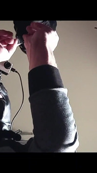 MILF Chairtied, Throatfucked with Ring Gag and Throatpie