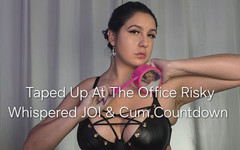 Freya Reign: ऑफिस में टेप किया गया जोखिम भरी फुसफुसाए लंड हिलाने के निर्देश वीर्य की उलटी गिनती