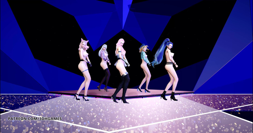 3D-Hentai Games: [MMD] STAYC - So bad naked dance 4k 60fps