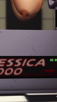 Jessica 5000 beraksi! Gadis seksi diborgol disetubuhi dengan kasar oleh chef gila di penjara