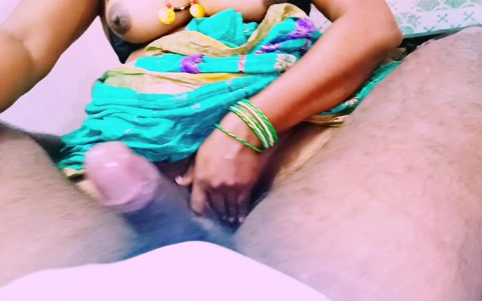 Telugu Honey Lips: Vackert Saree Desi hus städerska knullar hus