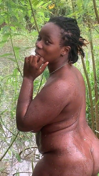 Isabella and Friends Nude at the Pond