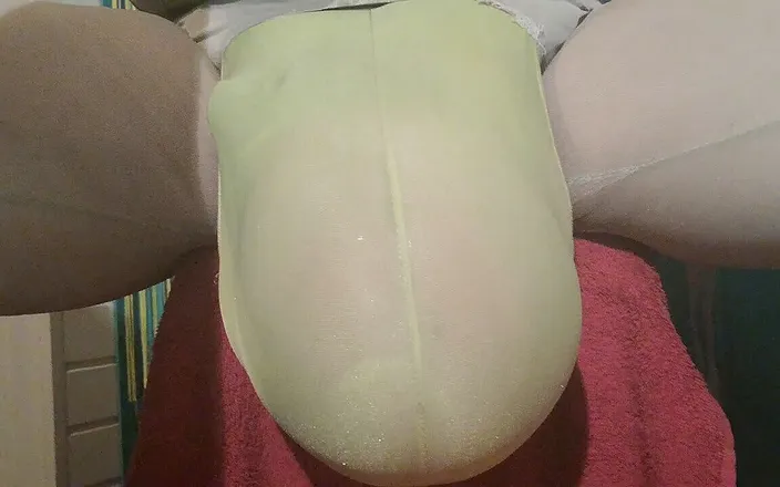 Monster_Meat_: Bulging with filled condom