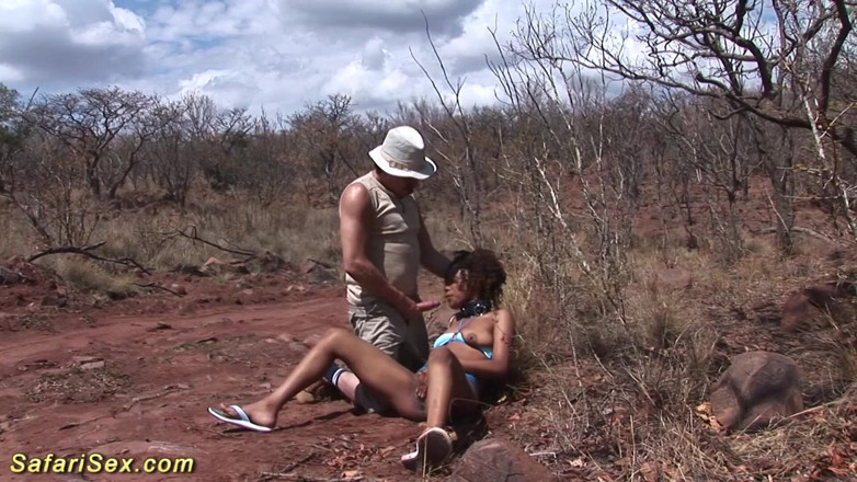 Safari sex: Wilde Afrikaanse safari-seks